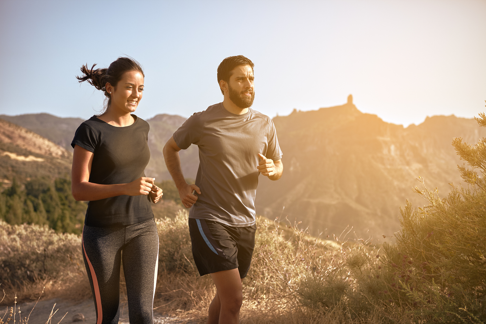 Couple running together, yet secure and independent on their own after codependency therapy in Tigard, OR to prevent relationship problems and other couples therapy concerns with a skilled therapist